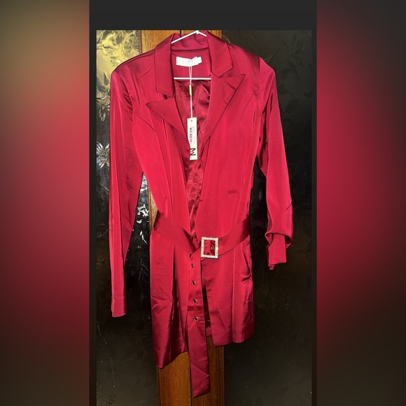 BNWT Meshki Blazer Dress w/Belt - Picture 6 of 10